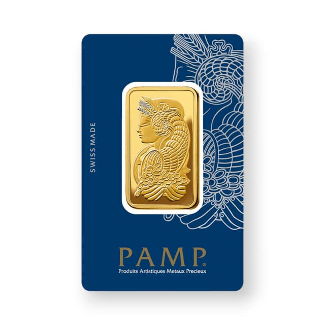 1 oz PAMP Lady Fortuna Gold Bar